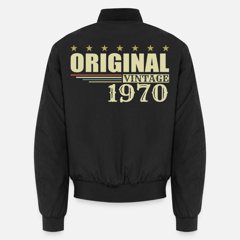 1970 Geburtstag - 1970 Unisex Bomberjacke