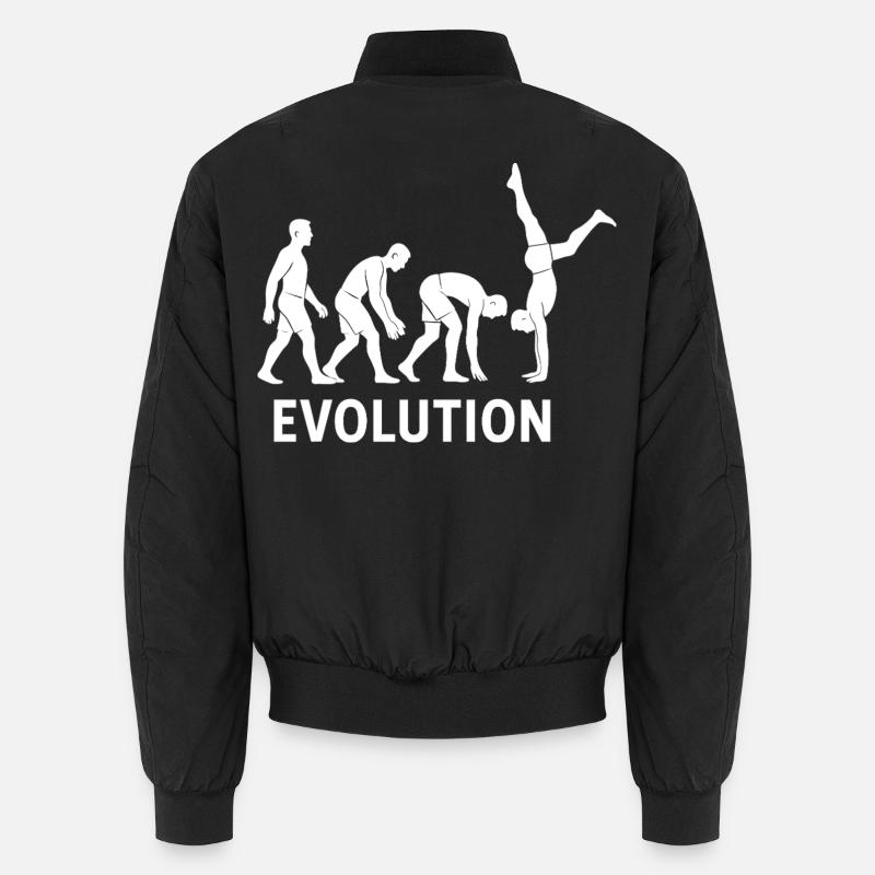 Calisthenics Evolution Fitness-Studio-Training Unisex Bomberjacke