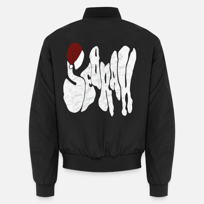 Savage „SEBRAH“ Graffiti Schrift Marmor Unisex Bomberjacke