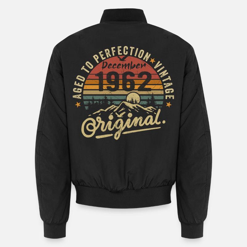 Legenden wurden im Dezember 1962 - Unisex Bomberjacke - Schwarz