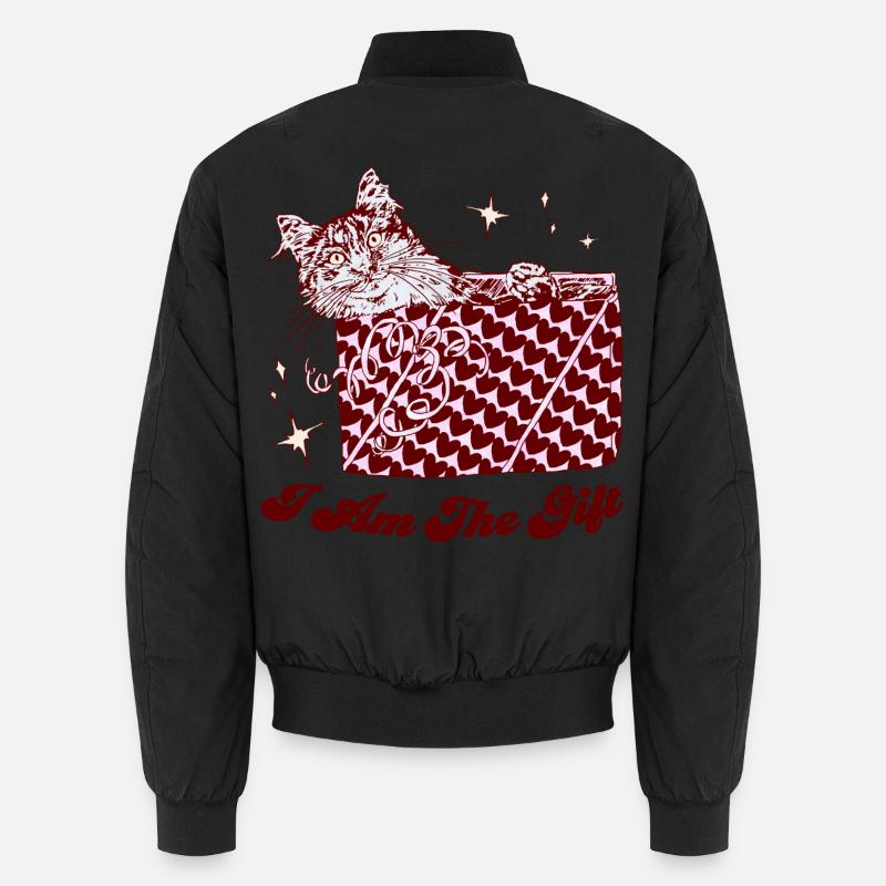 I AM THE GIFT - Unisex Bomber Jacket - black
