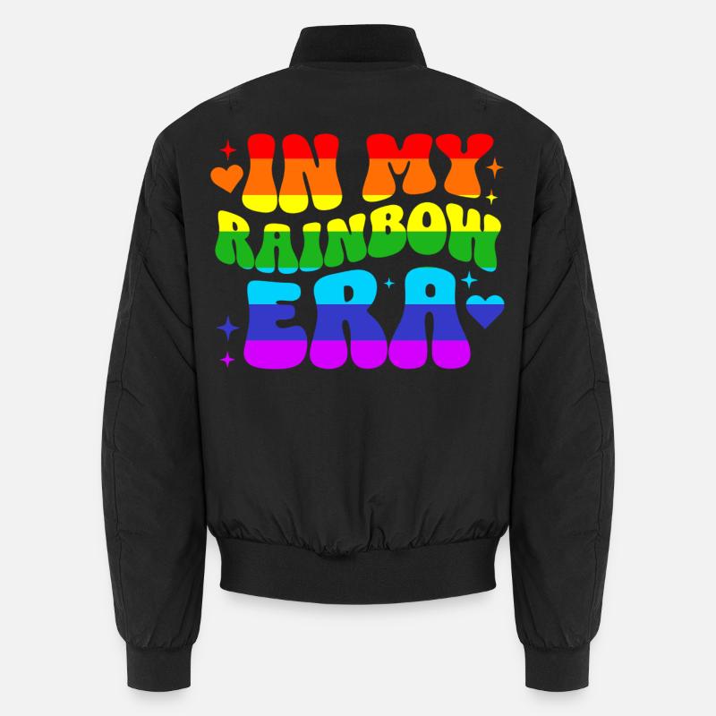 Pride Gift LGBTQ Rainbow Diversity Unisex Bomber Jacket