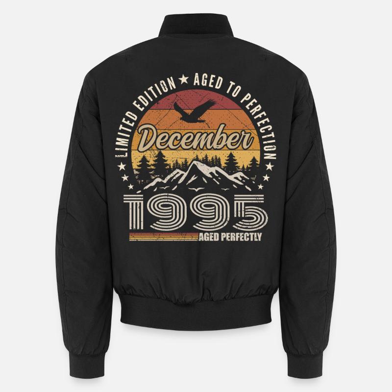 December 1995 Original Edition December Gift Unisex Bomber Jacket