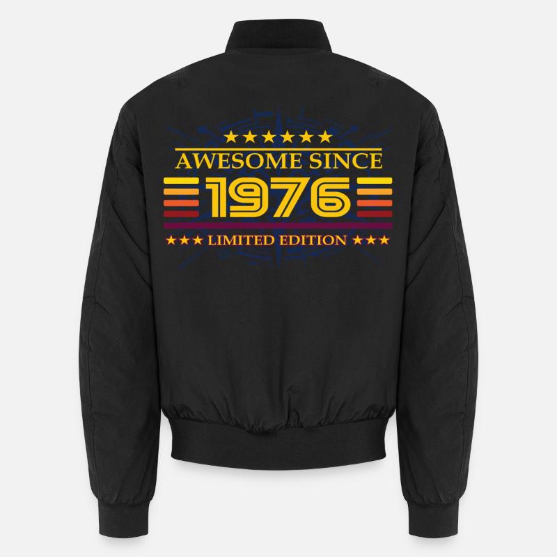 Awesome since 1976 Limited Edition Unisex Bomberjacke