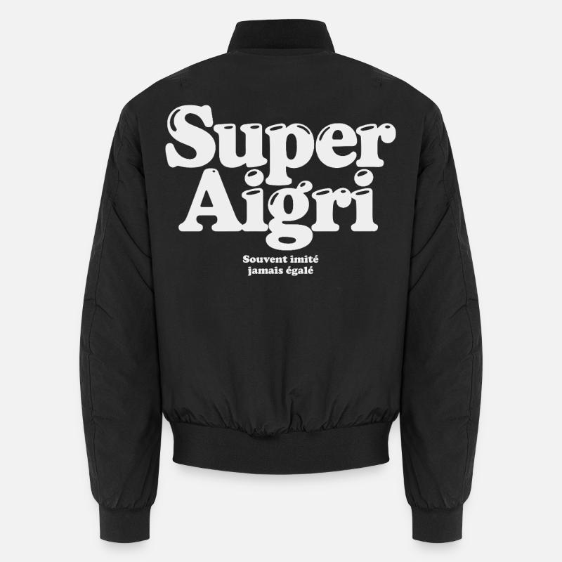 Super Embittered Often imitated never equaled humor Unisex Bomber Jacket