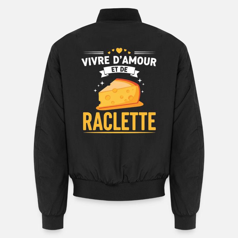 Love Raclette Evening Original Gift Unisex Bomber Jacket