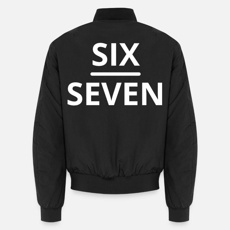 Six Sept Meme Design - Bomber unisexe - noir