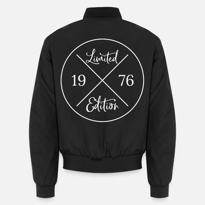 Edition limitée 1976 - Cadeau d’anniversaire 50 Bomber unisexe