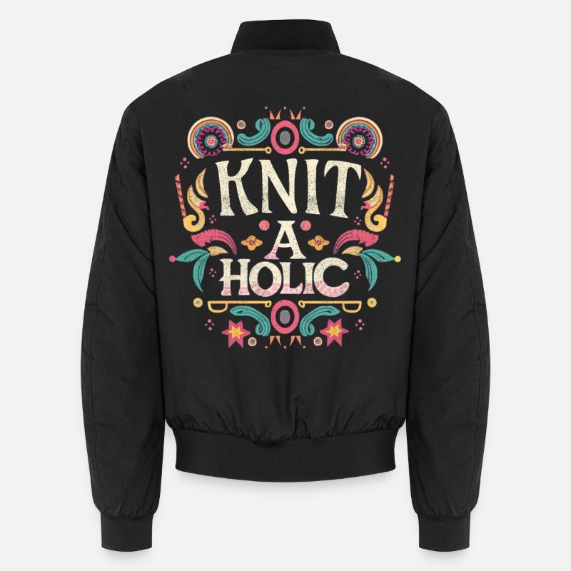 Accro à la maille Bomber unisexe