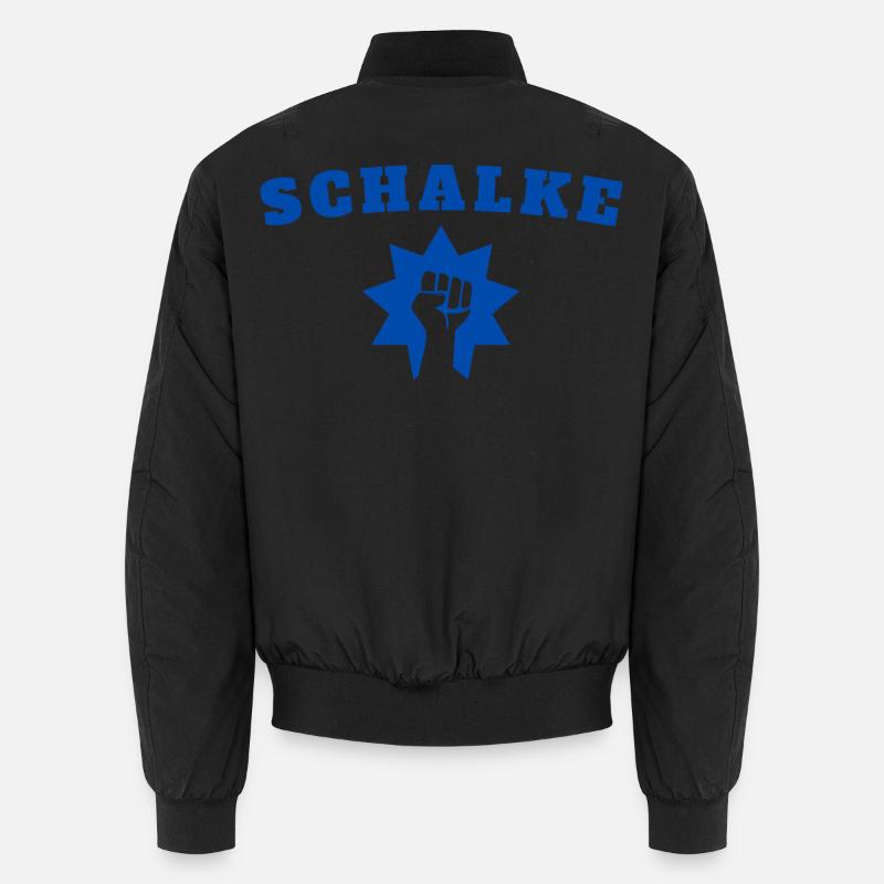 Schalke - Bomber unisexe - noir