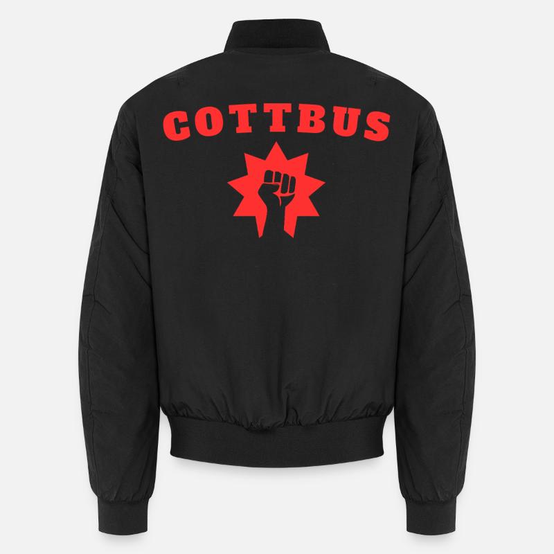 Cottbus - Unisex Bomber Jacket - black