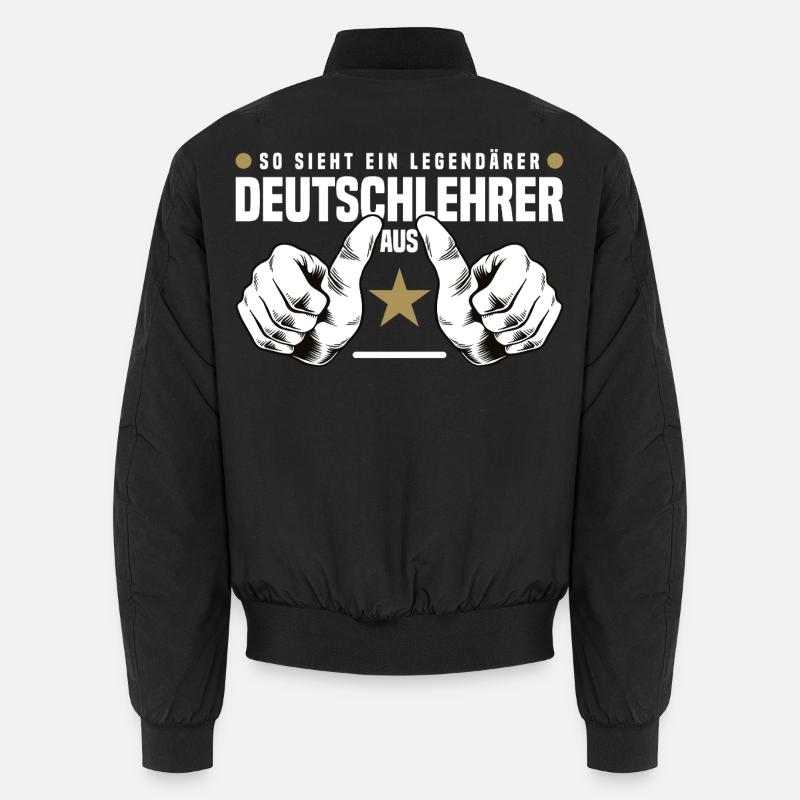 German Teacher Unisex Bomber Jacket