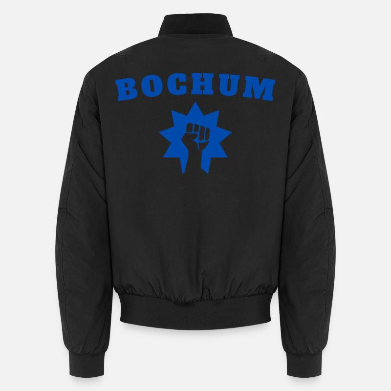 Bochum - Unisex Bomber Jacket - black