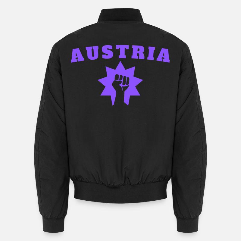 Vienna - Unisex Bomber Jacket - black