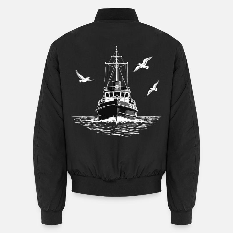 Cutter de pêche Chalutier Pêche Mer Bomber unisexe