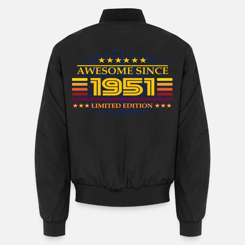 Awesome since 1951 Limited Edition Unisex Bomberjacke