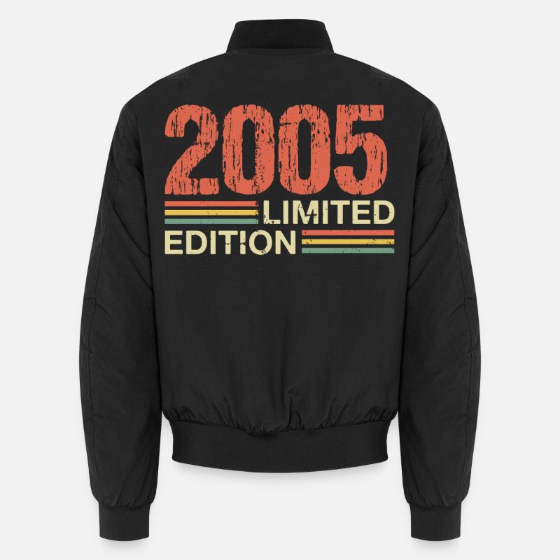 2005 Limited Edition Vintage Jubiläumsgeschenk Unisex Bomberjacke