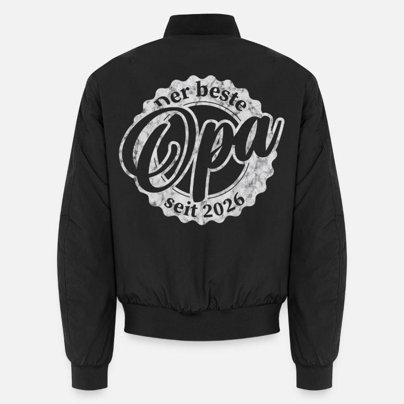 Der Beste Opa seit 2026 Unisex Bomberjacke