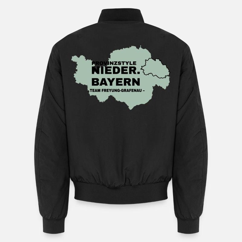 Basse-Bavière | FREYUNG-GRAFENAU - Bomber unisexe - noir