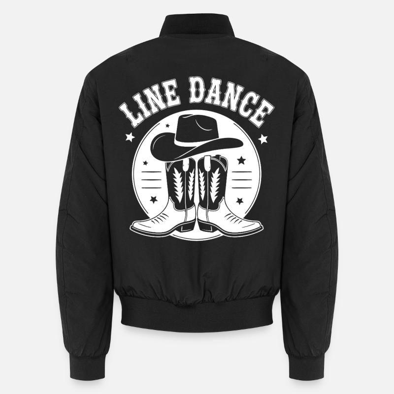Line Dance Cowboy Unisex Bomberjacke