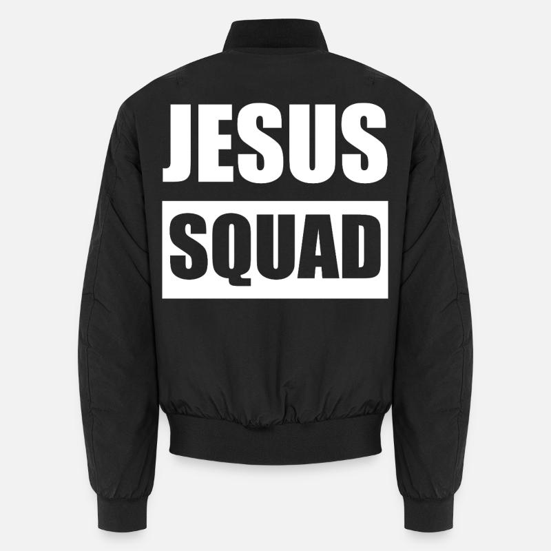 Jesus Squad Logo Tee Bomber unisexe