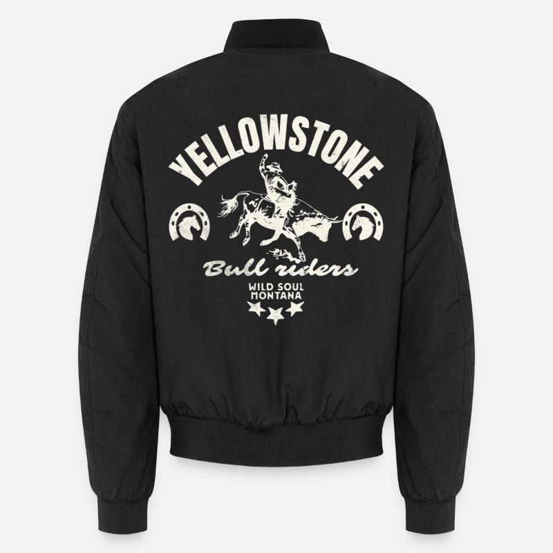 Cavalier Rodeo Montana - Unisex Bomber Jacket - black