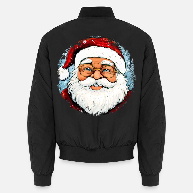 Père Noël - Bomber unisexe - noir