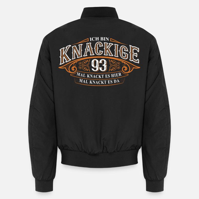 93rd Birthday I'm Crisp 93 Unisex Bomber Jacket