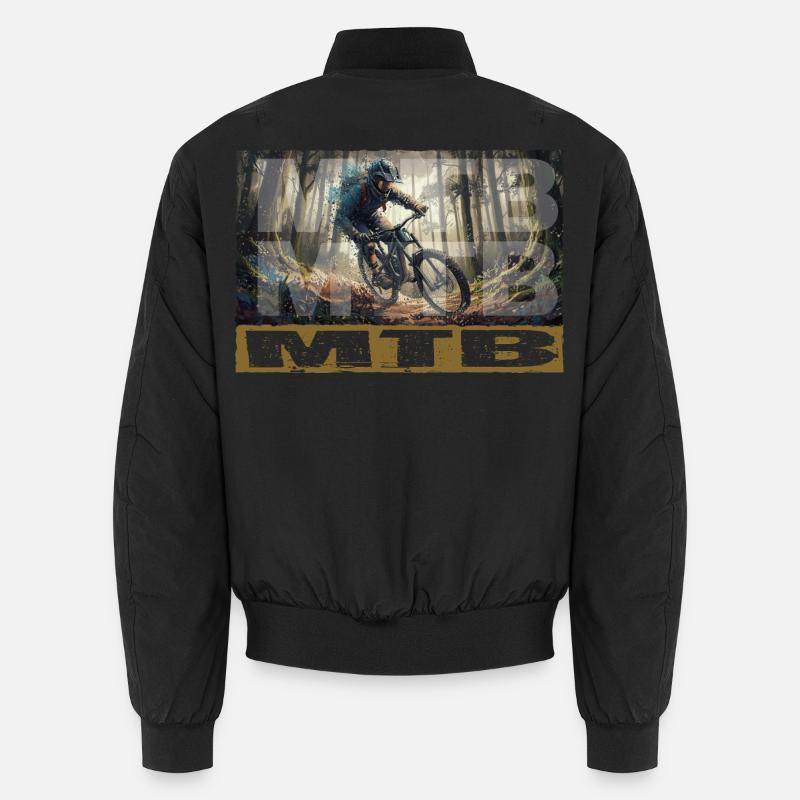 VTT - Bomber unisexe - noir