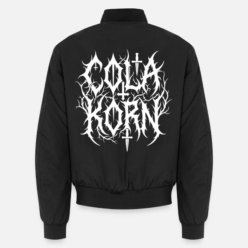 Cola Korn Black Metal - Unisex Bomber Jacket - black