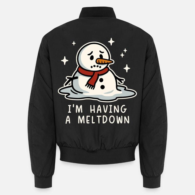 I'm having a meltdown Unisex Bomber Jacket