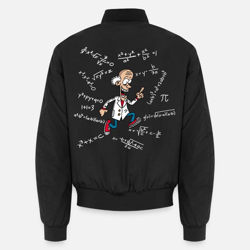 Mad Scientist - Unisex Bomber Jacket - black