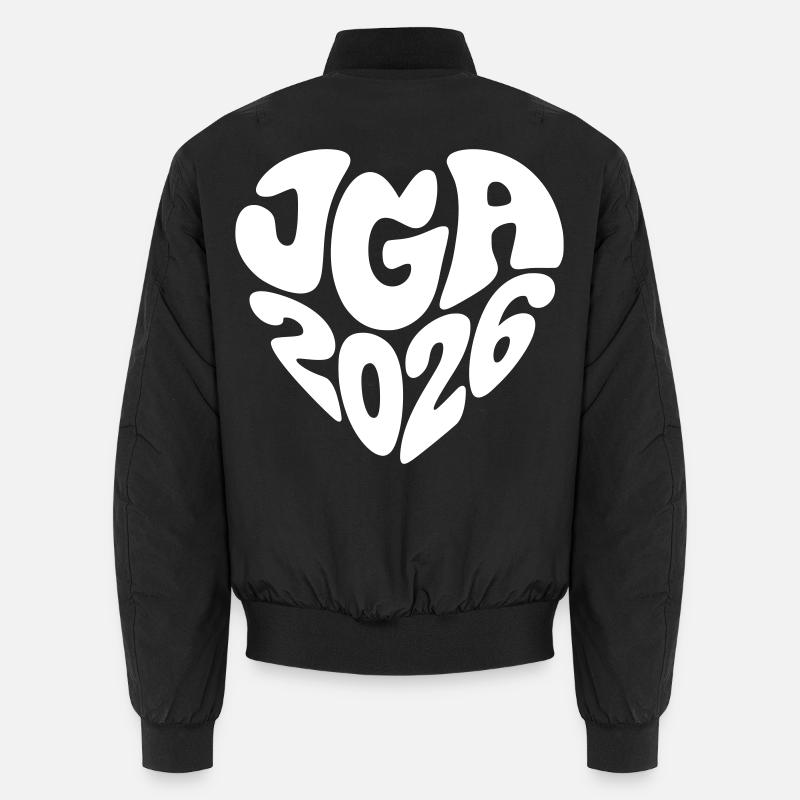 JGA 2026 Herzform Unisex Bomberjacke