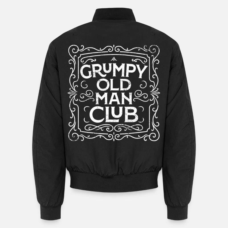 Grumpy Old Man Club Bomber unisexe