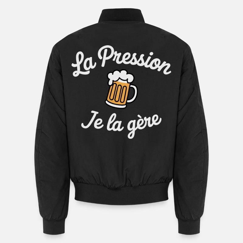 LAPRESSION1 - Unisex Bomberjacke - Schwarz