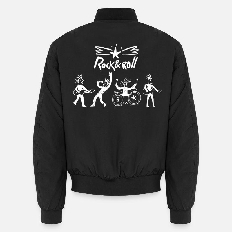 Sketch du groupe de rock & roll Bomber unisexe