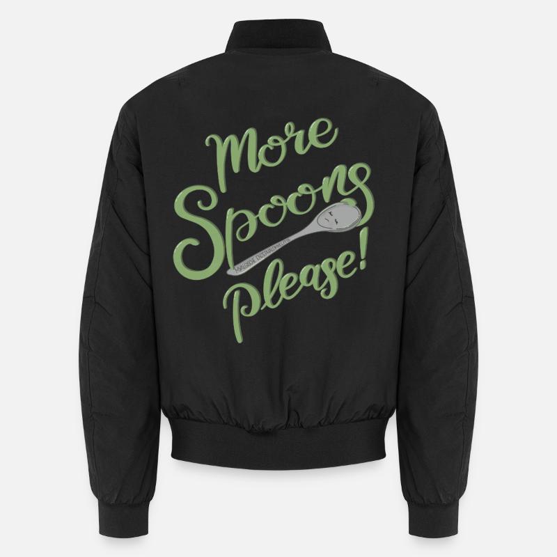 More Spoons please! Unisex Bomberjacke