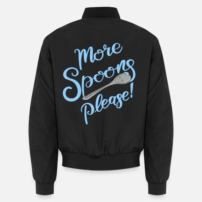 More Spoons please! Unisex Bomberjacke