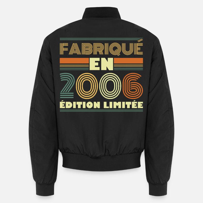 Vintage 2006 20 Year Anniversary Gift Unisex Bomber Jacket