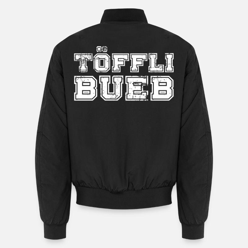 Style Vieilli du Collège Töfflibueb Bomber unisexe