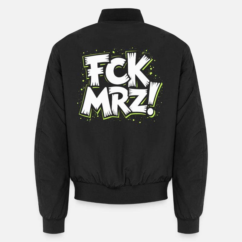 FCK Mar Political Protest Slogan Unisex Bomber Jacket