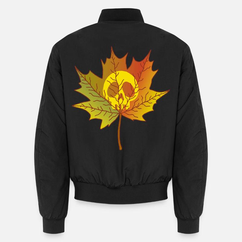 Dead leaf - Unisex Bomber Jacket - black