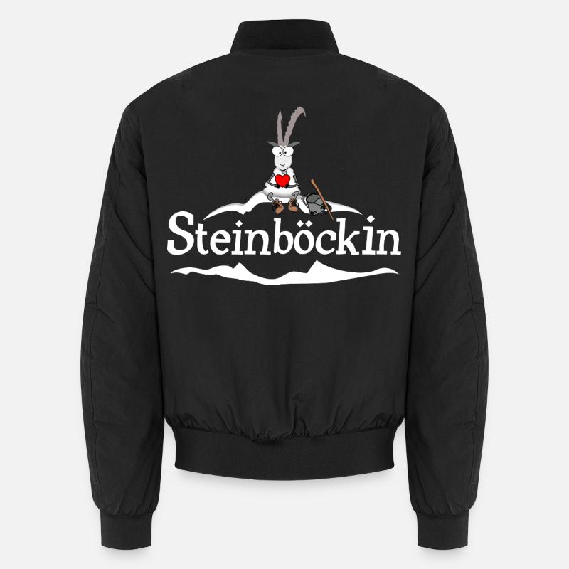 Jeu de mots sur le Capricorne Bomber unisexe