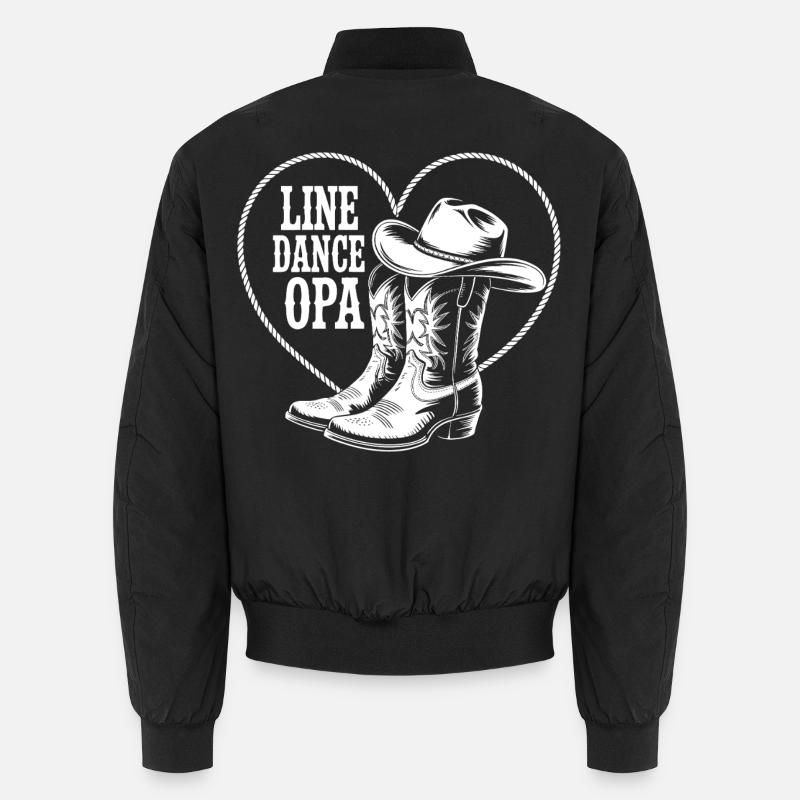 Line Dance OPA Boots Herz Unisex Bomberjacke