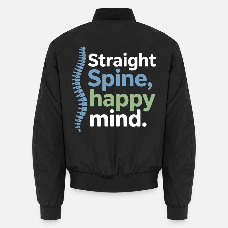 Licensed DC Clinical Neuro-Spinal Alignment Gear  Unisex Bomber Jacket
