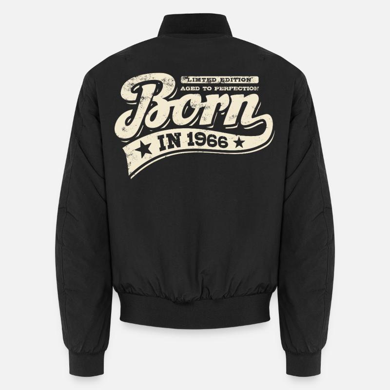 Né en 1966 - Anniversaire - Édition limitée Bomber unisexe