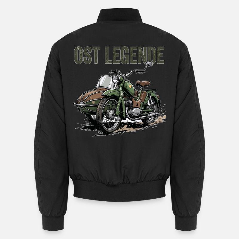 East Legend Moped Unisex Bomber Jacket