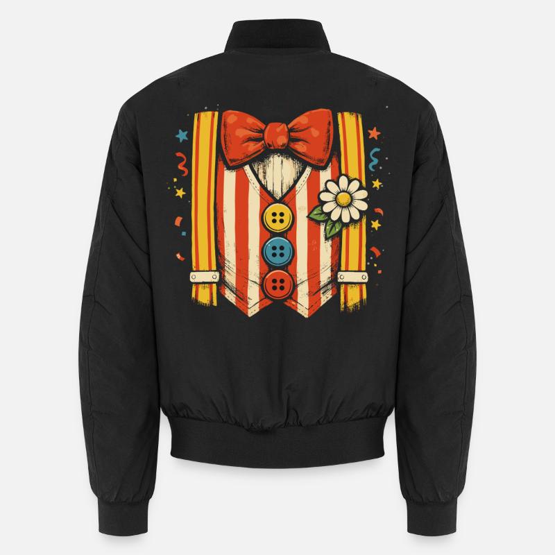 Cadeau de carnaval pour costume de clown mignon Bomber unisexe