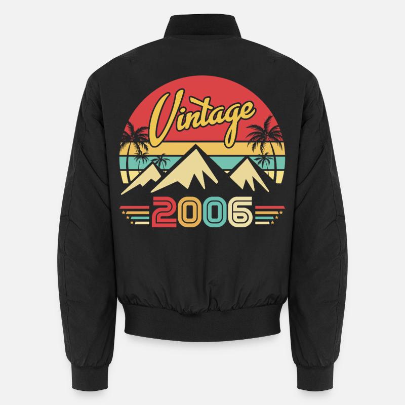 Année de Naissance 2006 Cadeau d'anniversaire 2006 Bomber unisexe