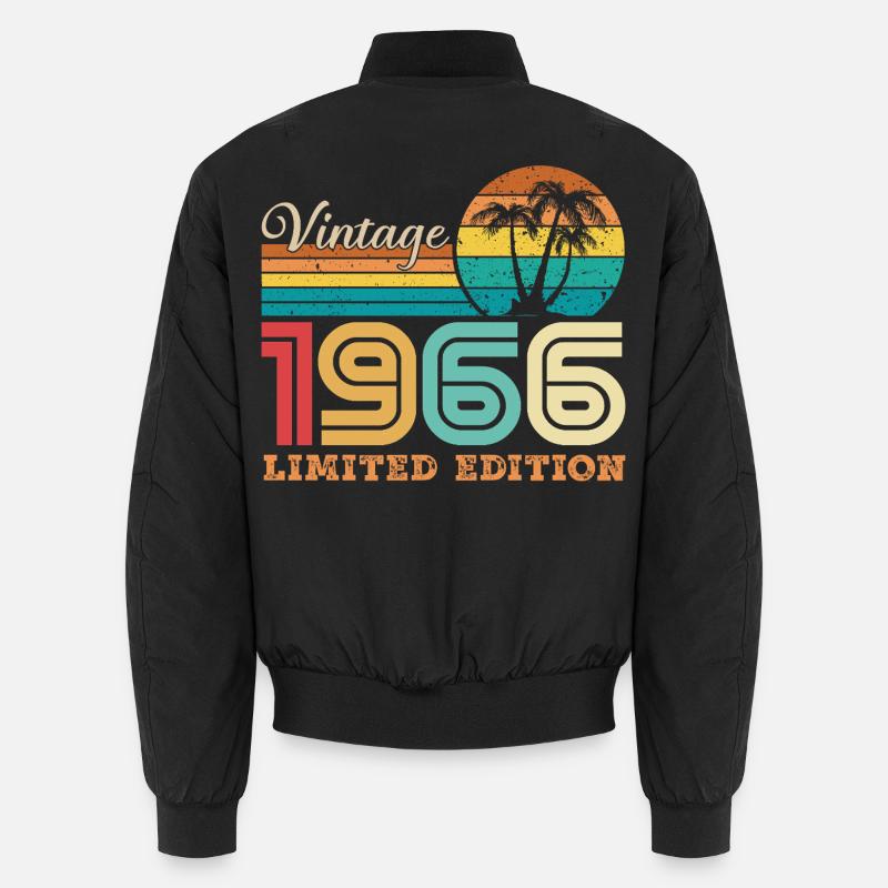 1966 Vintage Retro 1966 Geburtstagsgeschenk Unisex Bomberjacke